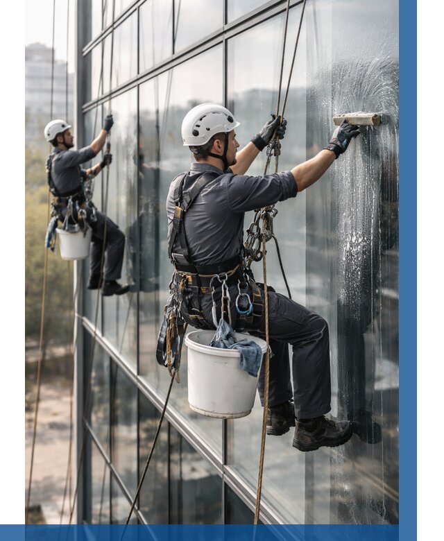 Мойка сплошного остекления в Карталах, заказать от 313 р.| ВЫСОТНИК-Крт