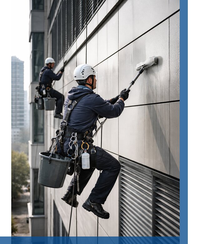 Мойка вентилируемого фасада в Карталах от 261 р. | ВЫСОТНИК-Крт