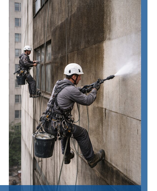 Очистка фасада от копоти в Карталах от 261 р. | ВЫСОТНИК-Крт