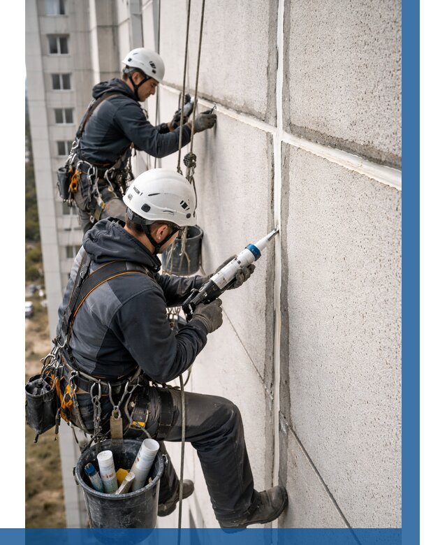Герметизация межпанельных швов в Карталах от 730 р. | ВЫСОТНИК-Крт