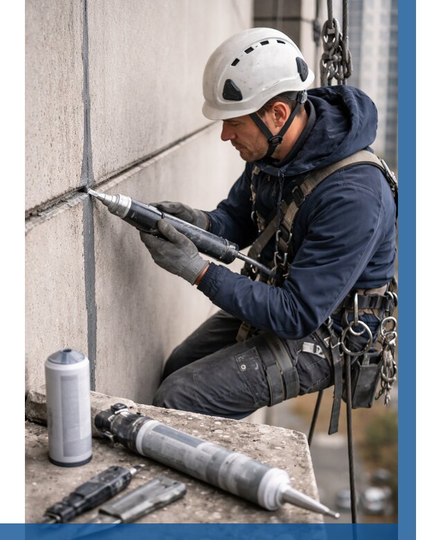 Вторичная герметизация швов в Карталах от 469 р. | ВЫСОТНИК-Крт