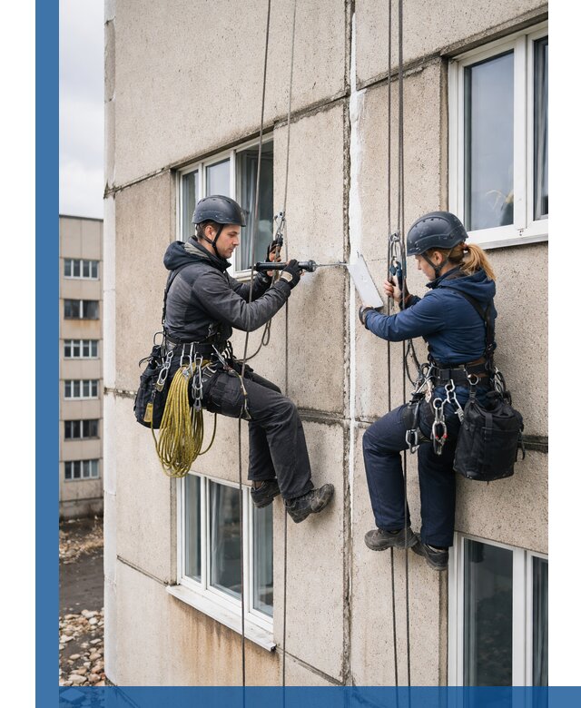 Герметизация межпанельных швов тёплым швом в Карталах