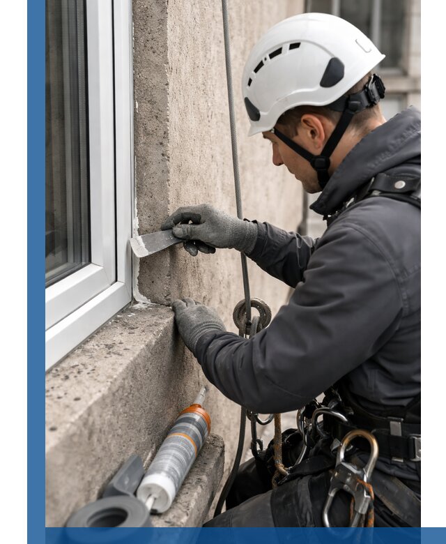 Герметизация монтажных швов окон в Карталах с гарантией качества