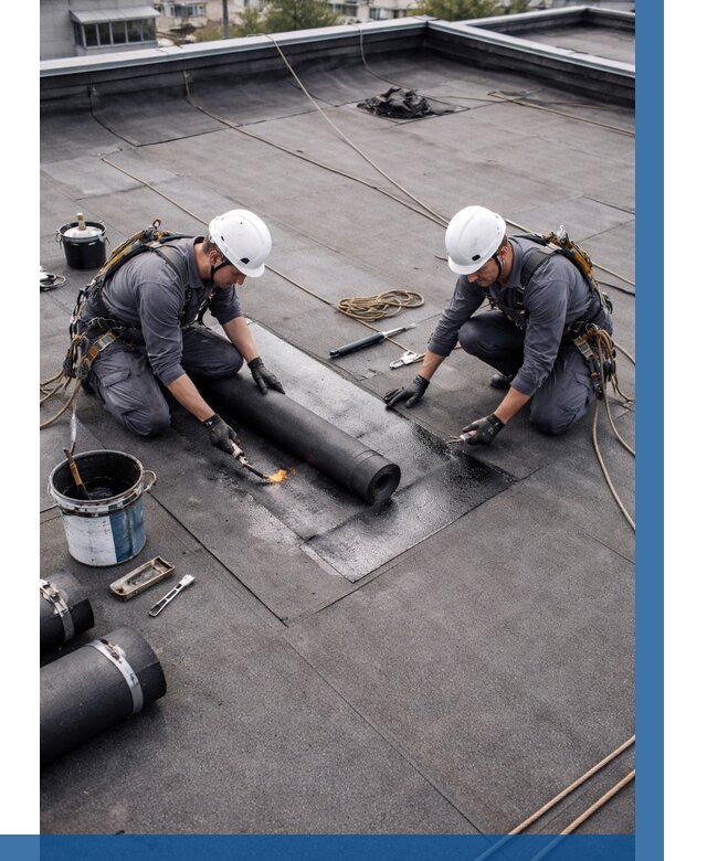 Ремонт мягкой кровли под ключ в Карталах от 730 р. | ВЫСОТНИК-Крт