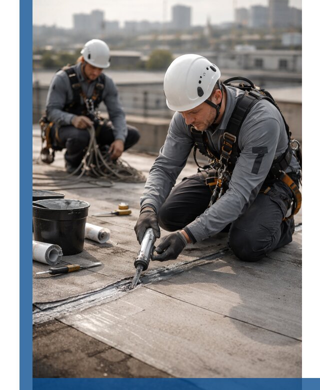 Аварийное и капитальное устранение протечек кровли в Карталах