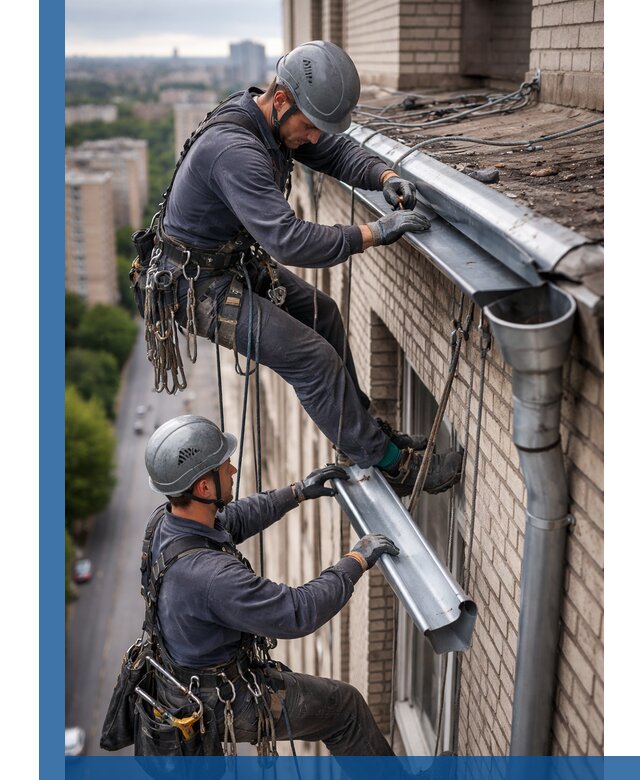 Ремонт водосточных желобов в Карталах, быстро и качественно