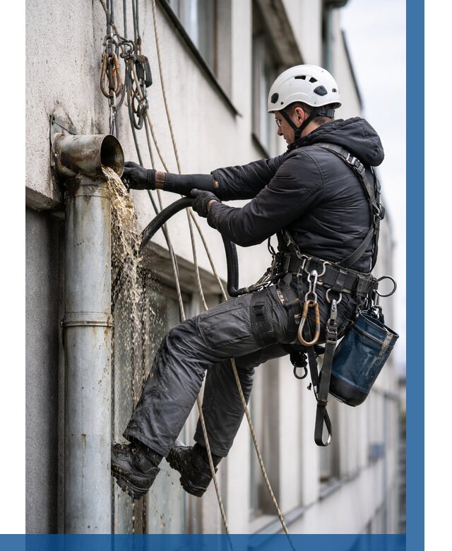 Прочистка водосточных труб в Карталах от 3651 р. | ВЫСОТНИК-Крт