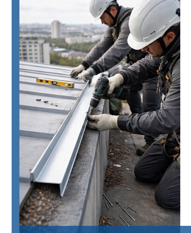 Монтаж капельника на кровле в Карталах с гарантией качества