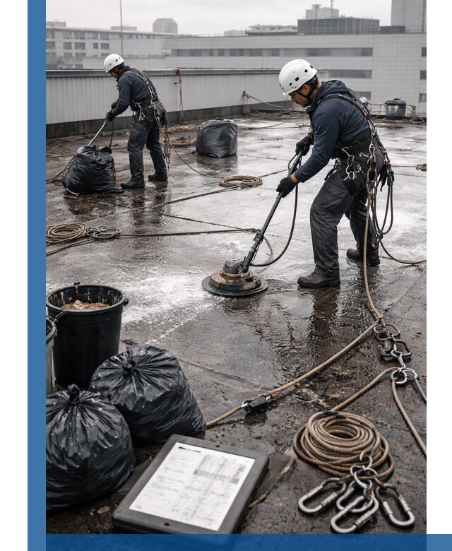 Плановая очистка кровли по графику в Карталах для безопасности