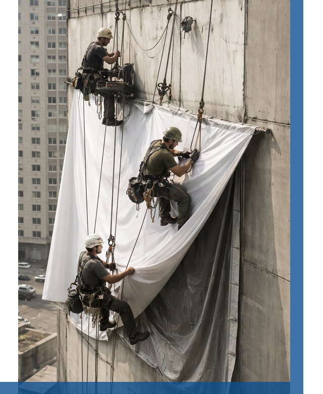 Замена баннерного полотна в Карталах от 6780 р. | ВЫСОТНИК-Крт—заказать