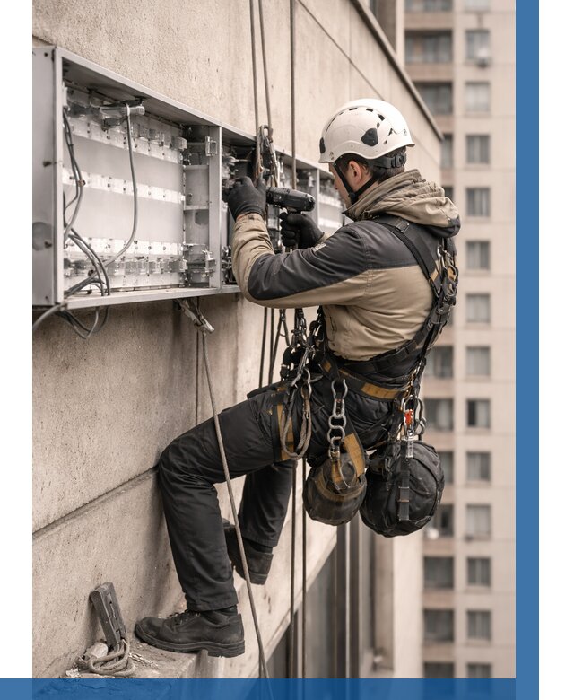 Ремонт вывески на высоте в Карталах от 4694 р. | ВЫСОТНИК-Крт