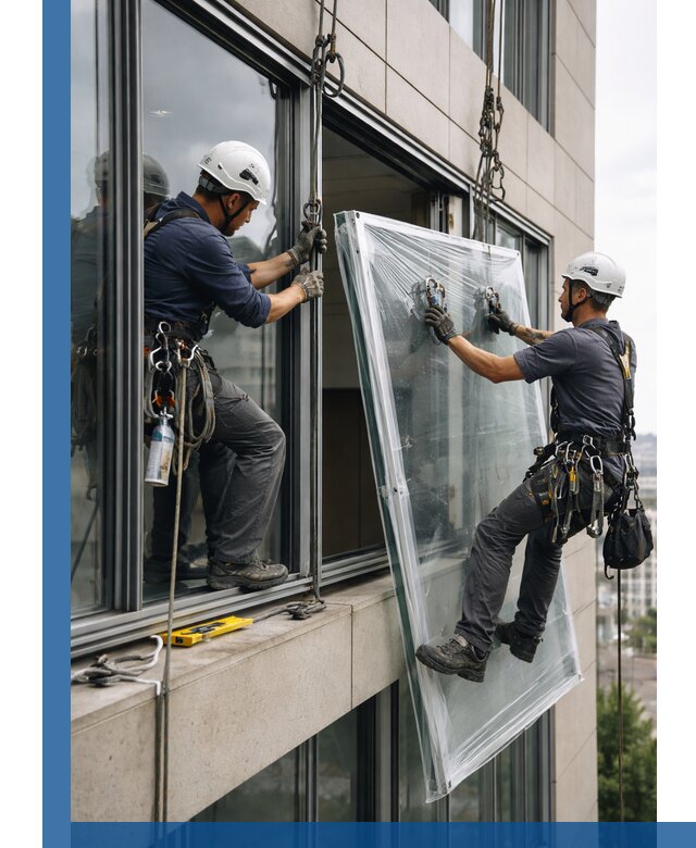 Профессиональная замена стекла в витраже в Карталах с гарантией