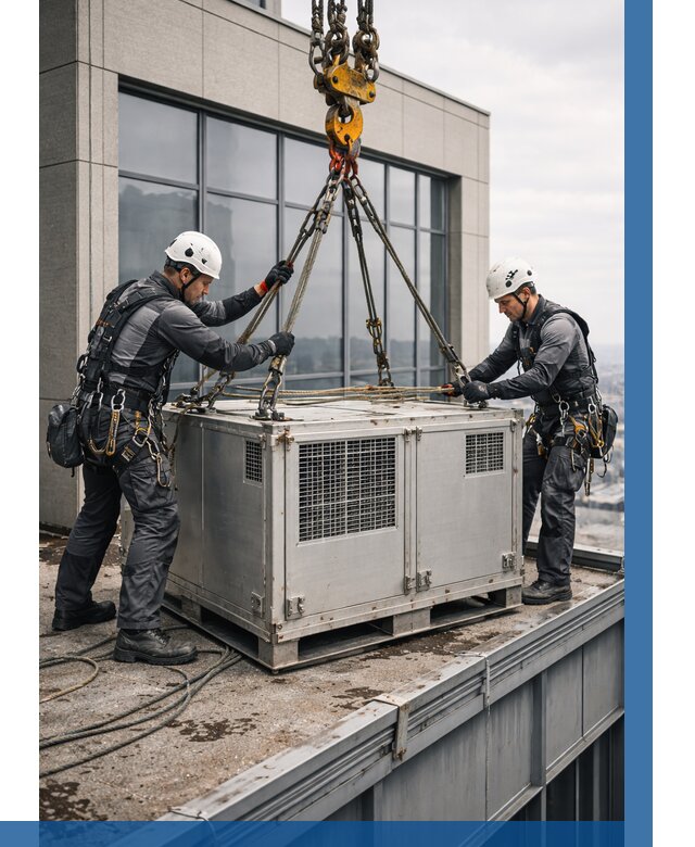 Такелажные работы на высоте в Карталах от 8345 р. | ВЫСОТНИК-Крт