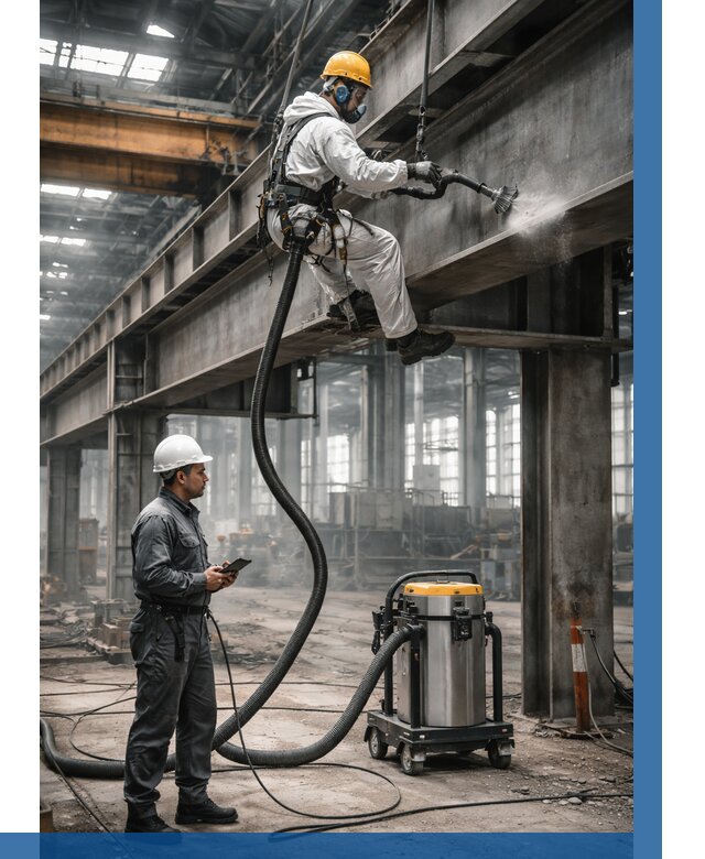 Обеспыливание конструкций в цехе в Карталах от 4381 р. | ВЫСОТНИК-Крт