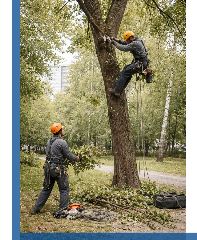 Санитарная обрезка деревьев в Карталах, профессионально и безопасно