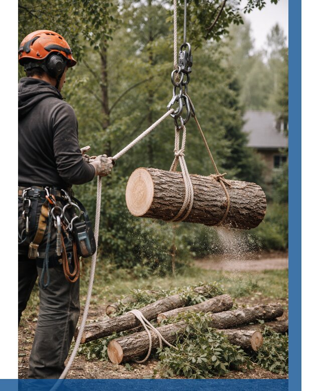 Валка деревьев частями в Карталах от 7823 р. | ВЫСОТНИК-Крт