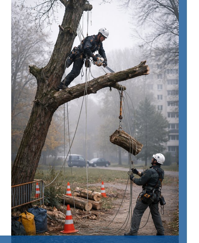 Удаление аварийных деревьев в Карталах от 15647 р. | ВЫСОТНИК-Крт