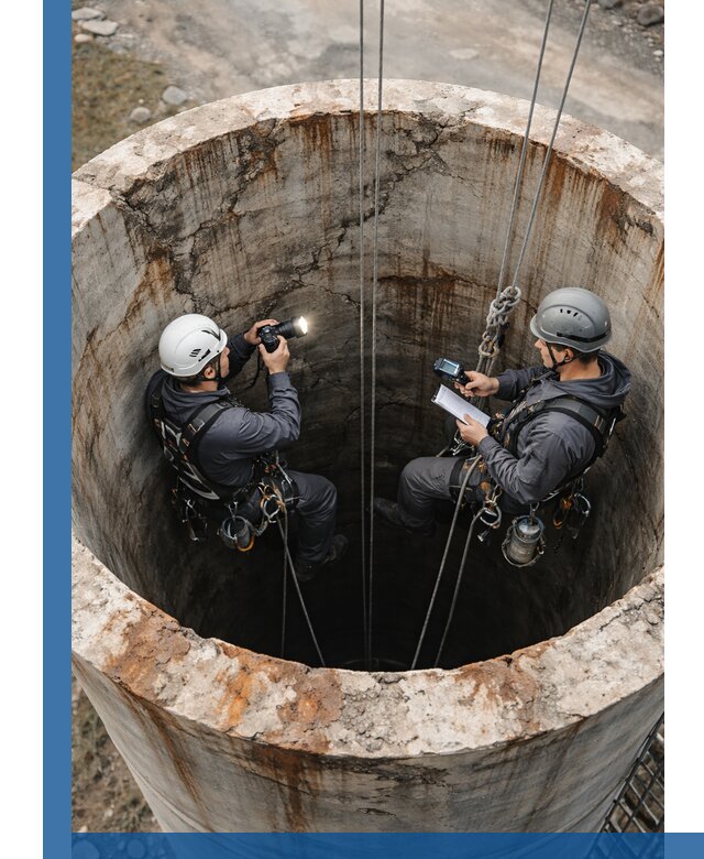 Обследование дымовой трубы: диагностика и оценка состояния в Карталах